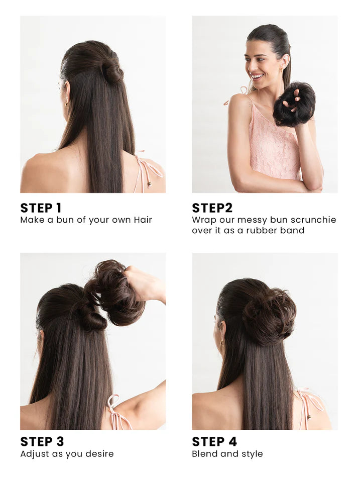 Messy Hair Bun